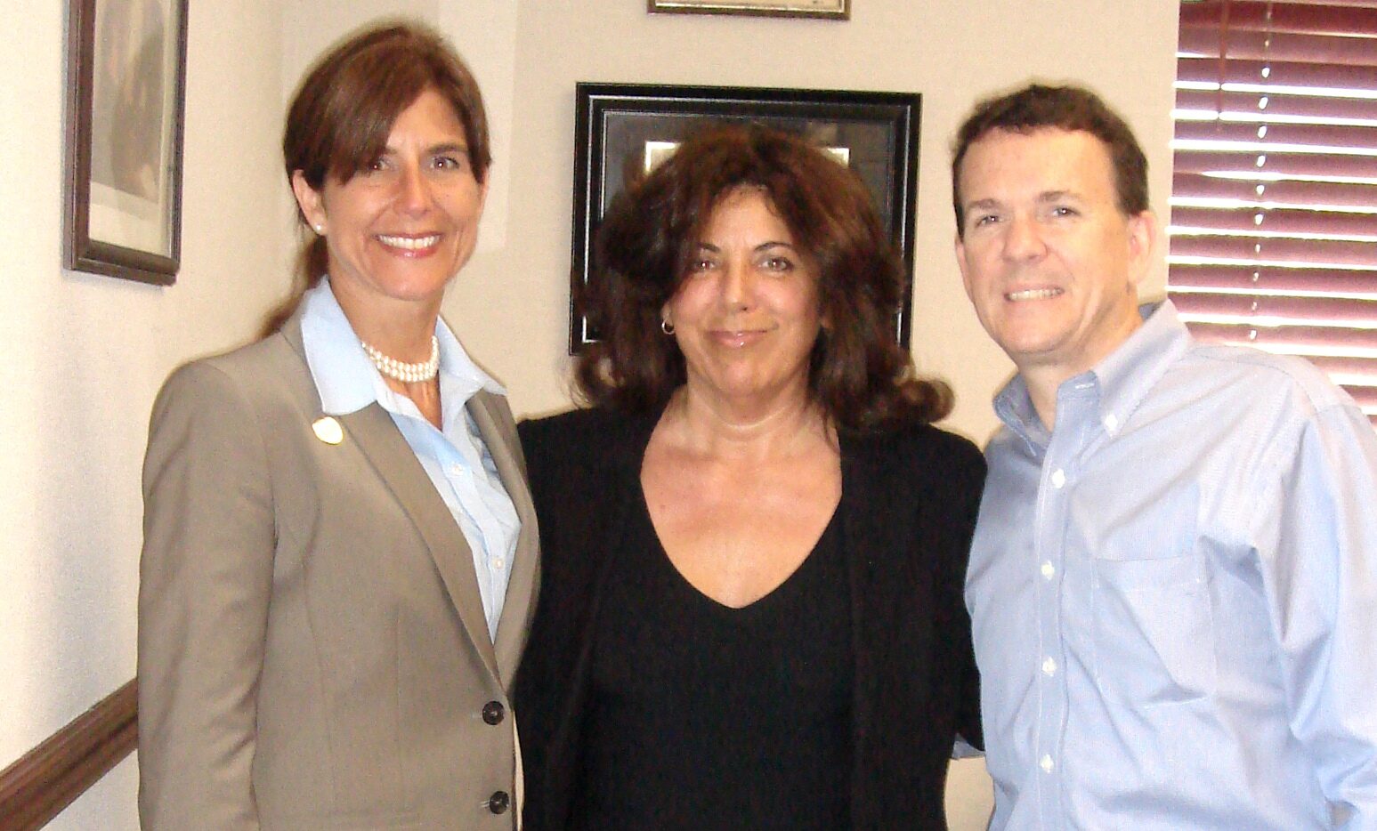 Susan Chana Lask with NJ Senator Beck & Assemblyman O'Scanlon