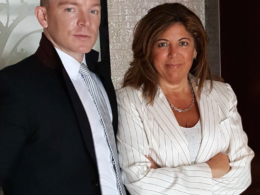 Matthew Christiansen and his attorney, Susan Chana Lask