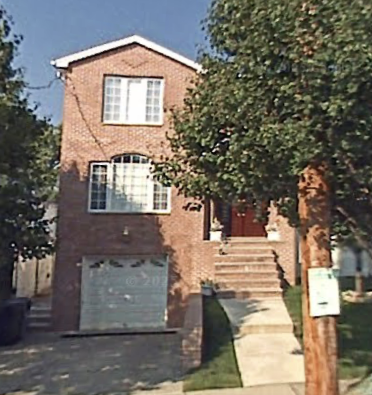 The Vassallo home in Staten Island